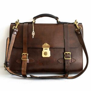 【美品】FILSON【2way レザー サッチェルバッグ】 フィルソン 2402452