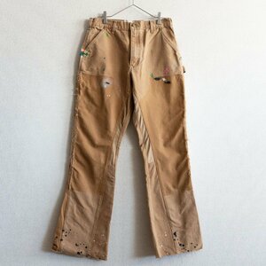 【希少】GALLERY DEPT. 【Carpenter Flares】31 ギャラリーデプト カーペンター フレア パンツ パッチワーク carhartt カーハート u2402132