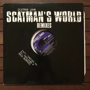 【house】Scatman John / Scatman's World (Remixes)［12inch2枚組］オリジナル盤《R61 9595》