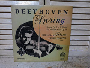 クリスチャン・フェラ～ベートーヴェン:ヴァイオリン奏鳴曲・第5番、「10吋盤」