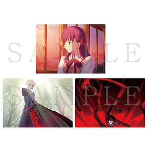 劇場版「Fate/stay night [Heaven's Feel]」 Ⅱ.lost butterfly 原作イラスト クリアファイルセット 3枚セット 間桐桜 新品 送料無料