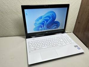 【SSD搭載】NEC Lavie NS350/D windows11/i3-6100U/新品SSD512/メモリ8GB/BD-RE/高速動作/動作品 【送料無料】YX0184