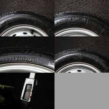 ★バリ山 145R12 6PR LT 国産TOYO スタッドレス キャリーエブリィハイゼットアトレーミニキャブアクティサンバーNT100クリッパー_画像4