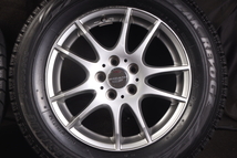 ★バリ山 195/65R15 ブリヂストン REVO GZ スタッドレス PCD100 WILL VSアリオンウィッシュカローラスポーツカルディナプリウスプレミオ等_画像2