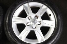 ★バリ山 205/55R16 アウディ純正アルミ PIRELLI P1 ラジアル 4本セット AUDI A3A4A6TT_画像5