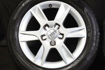 ★バリ山 205/55R16 アウディ純正アルミ PIRELLI P1 ラジアル 4本セット AUDI A3A4A6TT_画像3