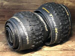 FP852 コンチネンタル CONTINENTAL trail king protection apex tire 29x2.4 クリンチャー/チューブレス MTB タイヤ 前後セット