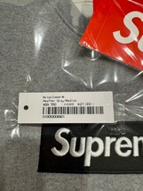 Supreme 22FW Box Logo Crewneck Sweatshirt ボックスロゴ クルーネックスウェット Heather Grey グレー M_画像3