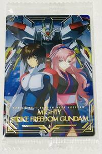 機動戦士ガンダムSEED FREEDOM ウエハース UR 1-032 キラ&ラクス&マイティーストライクフリーダムガンダム 未開封 限定 即決