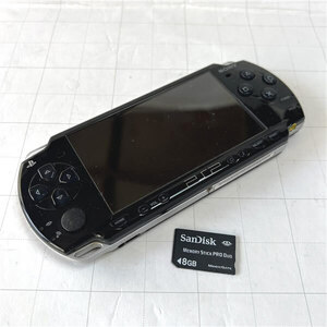 PSP корпус PSP-2000 чёрный черный me Moss te8GB, аккумулятор, адаптор есть LCW внедрение нестандартный бесплатная доставка 