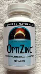  zinc OptiZinc 240 pills 