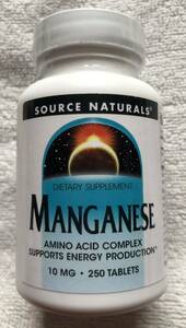  manganese 10mg 250 pills ( sauce natural z)