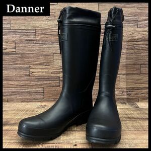  free postage rare records out of production complete sale goods new goods Danner Danner D123040 hose tail boots . bending . eminent natural rubber Raver rain outdoor boots black 28.0 ①