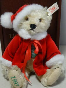 シュタイフ　Steiff リトルサンタ　1997 日本限定　713/2500 Japan Christmas Teddy Bear 