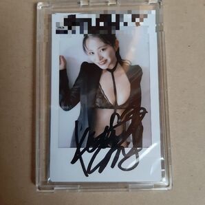 桜井木穂 直筆サイン入りチェキ 抽プレ当選品