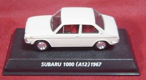 22B22-08 Konami 1/64 Subaru 1000 A12 1967 белый 