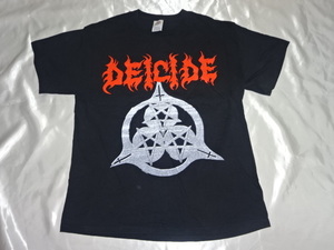 送料185円・H755■ ディーサイド (DEICIDE) Tシャツ　Lサイズ　(c)2006