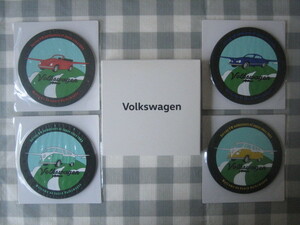 VW フォルクスワーゲン ラバーコースター 4枚セット 非売品