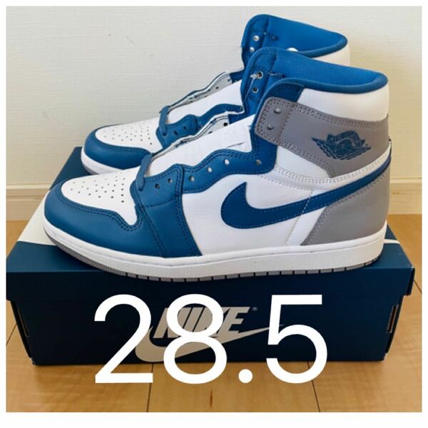 28.5 Nike Air Jordan 1 True Blue ナイキ エアジョーダン1 トゥルーブルー