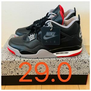 29.0 Nike Air Jordan 4 Bred Reimagined ナイキ エアジョーダン4 ブレッド リイマジンド