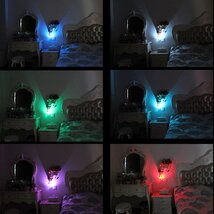 イルミライト 車用 ledライト USBポート イルミカバー イルミネーション 自動変色モード室内夜間ライト 雰囲気7色の変換 高輝度 軽量 音楽_画像4