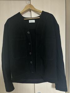 LEMAIRE 19aw 46 Vネック ウールジャケット ルメール