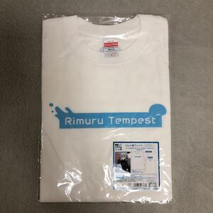 転生したらスライムだった件　リムル様Tシャツ　ホワイト　男女兼用Lサイズ　アコス