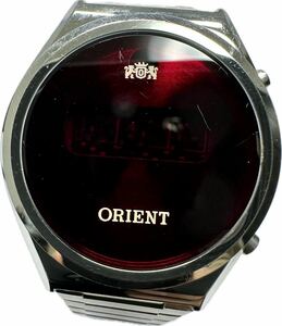 1円〜 Y 希少 ORIENT オリエント タッチトロン H680108-40 デジタル メンズ クォーツ アンティーク ジャンク 時計 8216543