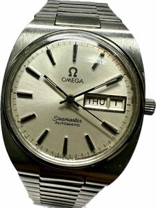 1円〜 Y OMEGA オメガ シーマスター シルバーダイヤル メンズ 自動巻き デイデイト アンティーク ヴィンテージ 時計 82164859