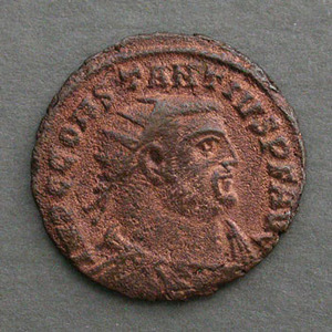 OC古代ローマ コンスタンティウス１世 銅貨 バーゲン!!