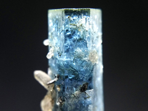 多色性◎ 宝石質含む アクアマリン クォーツ トルマリン 単結晶 藍柱石 緑柱石 結晶 原石 標本 ナミビア・エロンゴ産 約5.80ct 3