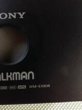 S4223○SONY ソニー WALKMAN ウォークマン CASSETTE PLAYER カセットプレーヤー WM-EX808 通電OK 240220_画像4