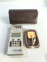 S4294○ADVANCE アドバンス 家庭用低周波治療器 CYRAX GL マッサージ機 収納ケース付属 訳あり 240227_画像1
