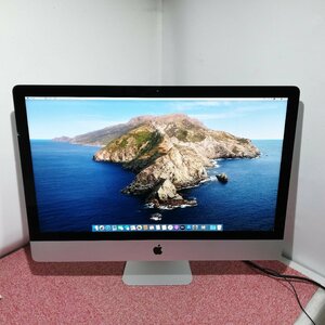 アップル iMac (27-inch,Late 2012) A1419 Core i7-3770 3.4GHz/メモリ16GB/SSD128GB+HDD3TB macOS Catalina 10.15.7 訳あり