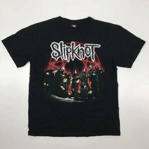 Tシャツ バンドTシャツ SlipknoT 黒 Lサイズの画像1