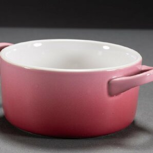 【善古堂】某有名収集家買取品 時代物LE CREUSET ルクルーゼ 蓋物三点セット 洋食器具 骨董品 古美術0213-19 の画像3