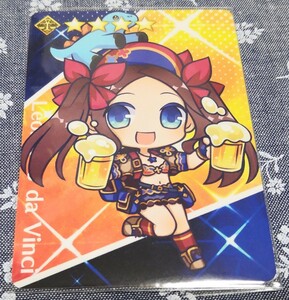 ダ・ヴィンチ ■ Fate/Grand Order FGO フェス Fate/Grail League グレイルリーグ コレクションカード ダヴィンチちゃん ルーラー ロリンチ