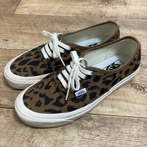 VANS バンズ オーセンティック Authentic 希少 ヒョウ柄 レオパード