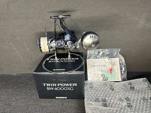 極美品 売り切り1円スタート シマノ 21 ツインパワー SW 4000XG　SHIMANO TWIN POWER SW4000XG