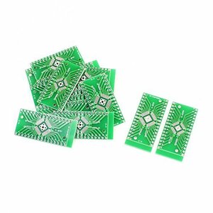 PCBアダプター コンバータプレート 両面 QFN32 QFP32 to DIP32 15個入り