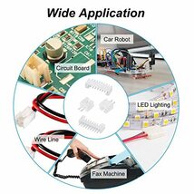 2 mmピッチコネクタキット 2ピン オスメスヘッダソケット 2ピンハウジングケーブルアダプタおよび圧着DIPキット_画像7