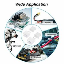 2.54 mmピッチコネクタキット 4ピン オスメス ヘッダー直角ソケットハウジングケーブルアダプターおよび圧着DIPキット_画像6