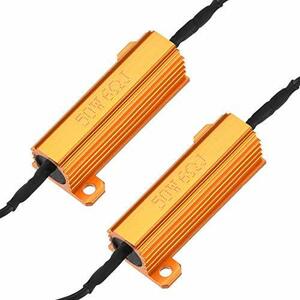 メタルクラッド抵抗 抵抗器 アルミニウムハウジング抵抗 LED PCB用抵抗器 50W 6Ohm 50W6RJ