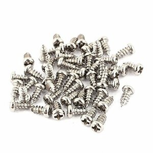 セルフタッピング・ネジボルト M2.5 x 6mm クロスパンヘッド ステンレス鋼 50個入り