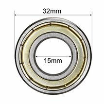 ベアリング 深溝玉軸受 6002ZZ ホイールベアリング トランスミッションベアリング ベアリング 15mmx32mmx9mm_画像4