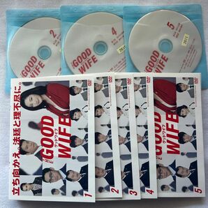 グッドワイフ 全5巻 常盤貴子　レンタル版DVD