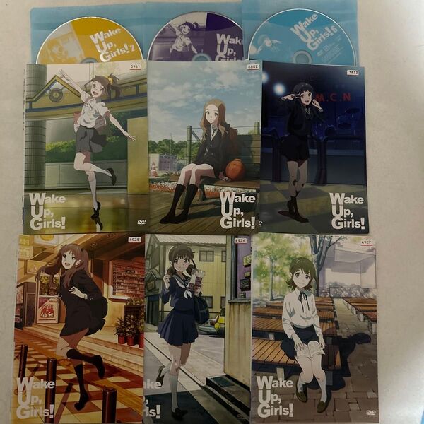 Wake Up Girls!ウェイクアップガールズ 全6巻 レンタル版DVD