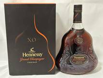 【AS 21764】1円～ ヘネシー Henness XO 40％ 1000ml 1L COGNAC ブランデー 未開栓 現状品_画像1