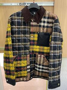 【APS 7384】1円～ BURBERRY LONDON バーバリー ロンドン キルティング ジャケット ブルゾン Lサイズ 未使用 保管品 タグ付き 現状品 