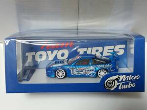 Micro Turbo 1/64 日産 180SX ドリフ TOYO TIRES ドリフト仕様